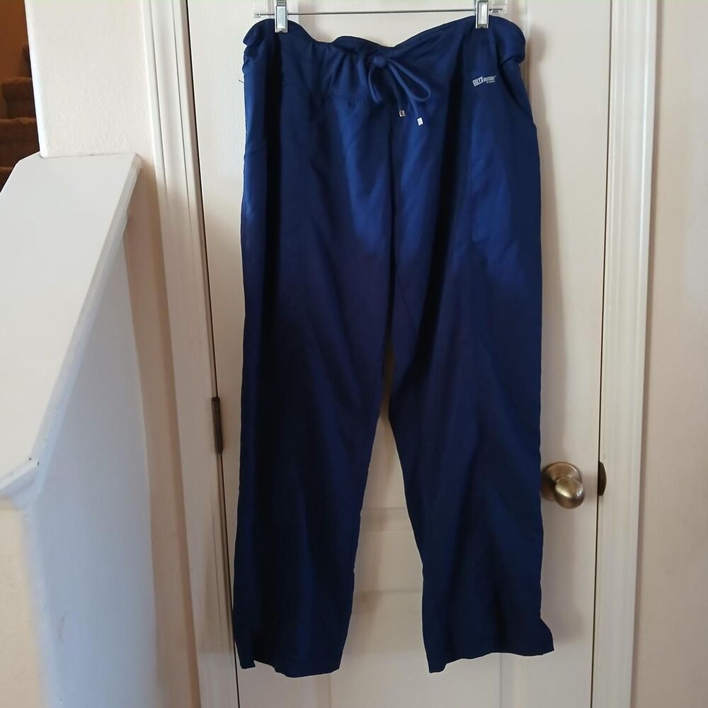 Grey's Anatomy Professional Wear by Barco Active navy blue scrub pants petite XL